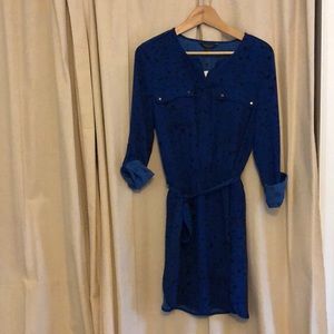 Banana Republic blue star dress